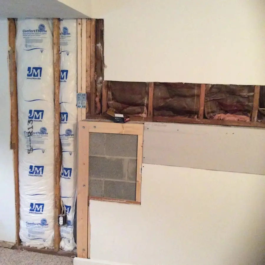 Wall insulation replacement during Odor Removal & Deodorization in Parkwood